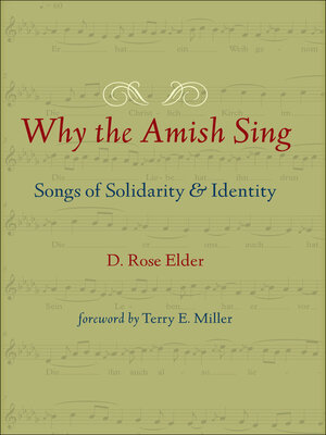 cover image of Why the Amish Sing